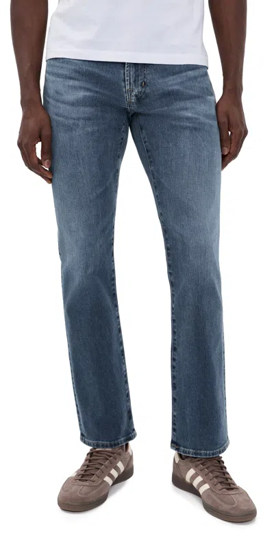 Ag Protégé Classic Straight Jeans 32 Plateau In Blue