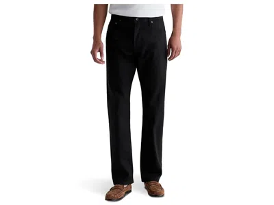 Ag Protege Classic Straight Jeans Fathom In Black