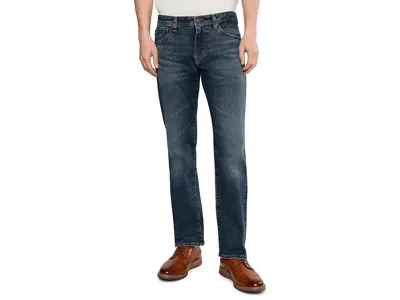 Ag Protege Classic Straight Jeans Moorten In Blue