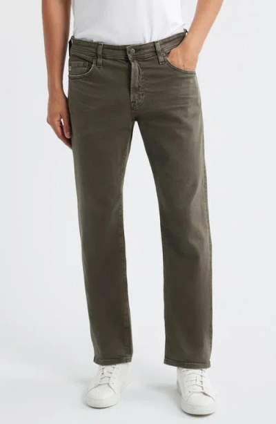 Ag Protégé Classic Straight Leg Jeans In Brown