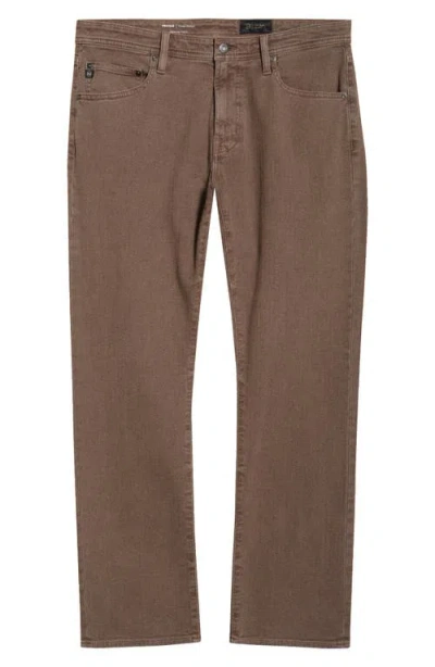 Ag Protégé Classic Straight Leg Jeans In Brown