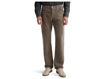 Ag Protege Classic Straight Pants In Brown