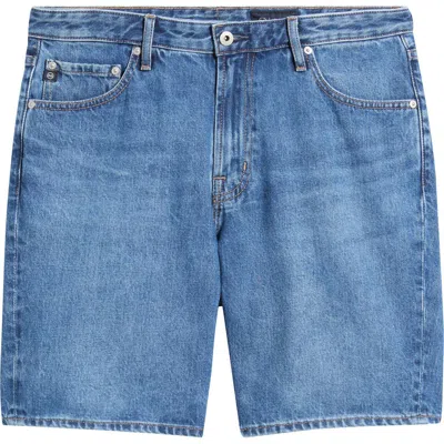 Ag Protégé Denim Shorts In Blue