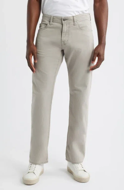Ag Protégé Italian Light Bedford Straight Leg Pants In Gray