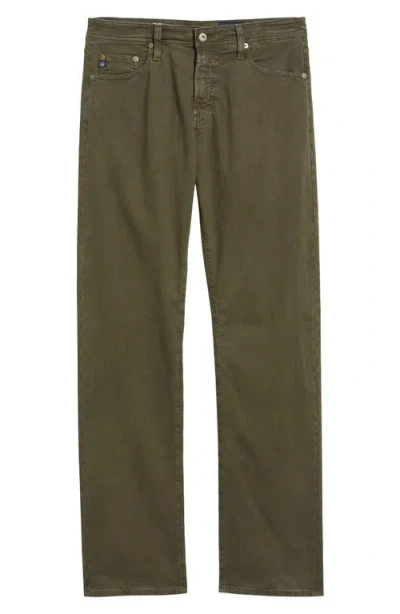 Ag Protégé Italian Light Bedford Straight Leg Pants In Multi