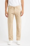 Ag Protégé Italian Light Bedford Straight Leg Pants In Neutral