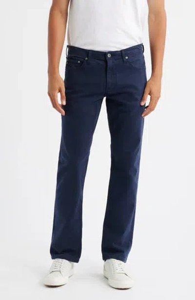 Ag Everett 32 Straight Fit Twill Pants In Blue