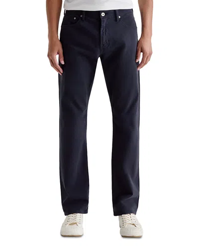 Ag Protege Straight Fit Jeans In New Navy In Blue