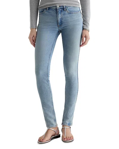 Ag Quinn Low Rise Skinny Jeans In Angelic In Blue