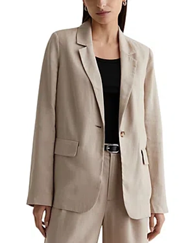 Ag Relaxed Fit Blazer In Neutral