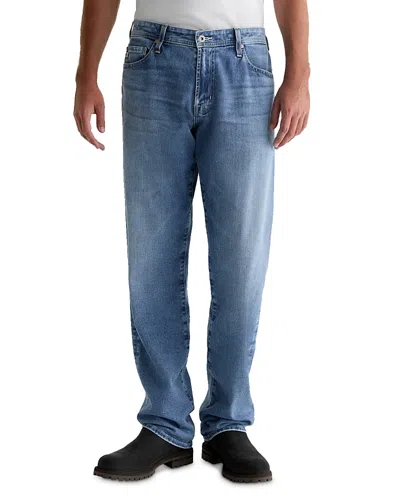 Ag Relaxed Fit Graduate Vapor Wash Jeans Vp Icy Peaks In Blue