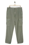 Ag Relaxed Tapered Cargo Pants In Sulfur Rooftop Garden