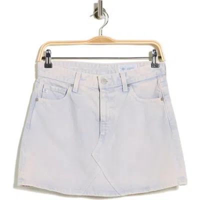 Ag Remy Denin Minskirt In White