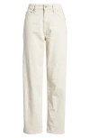 Ag Rian High Waist Ankle Straight Leg Jeans In 1 Year Opal Stone