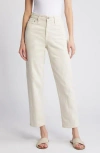Ag Rian High Waist Ankle Straight Leg Jeans