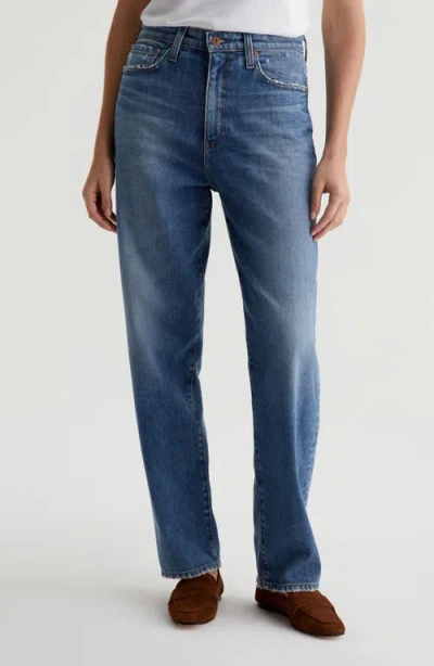 Ag Rian High Waist Straight Leg Jeans In 16 Years Sovereign