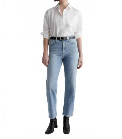 Ag Rian Straight Jeans In Eclipsed