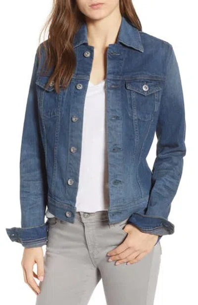 Ag Robyn Denim Jacket In Blue