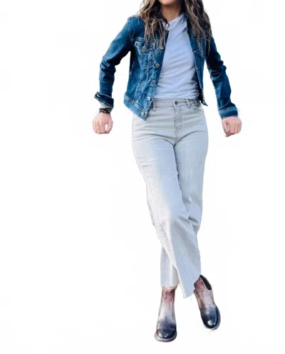 Ag Robyn Denim Jacket In Alan In Multi