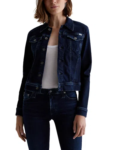Ag Robyn Denim Jacket In Blue