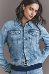 Ag Robyn Denim Jacket In Central Coast In Blue