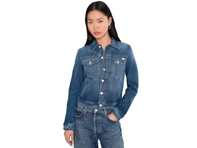 Ag Robyn Fitted Denim Jacket In Multi