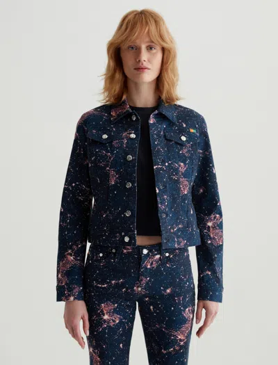 Ag Robyn Jacket In Cosmic Ray Pearl Pink