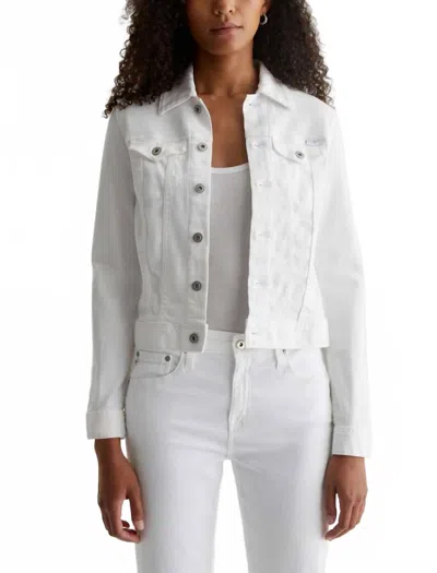 Ag Robyn Slim Jacket In White
