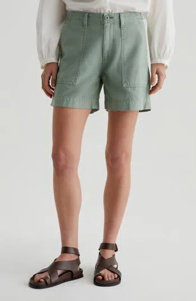 AG AG ROSA COTTON TWILL SHORTS