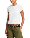 Ag Didion Ballet Neck Tee In White