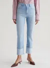 Ag Saige Crop Jeans In 24 Years Sunkissed In Multi