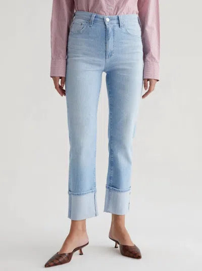 Ag Saige Crop Jeans In 24 Years Sunkissed In Multi