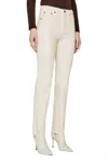 Ag Saige Hi Rise Straight Jean In 1 Year Soft Sands In Multi