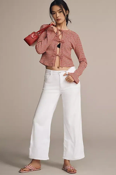 AG AG SAIGE HIGH-RISE CROP WIDE-LEG JEANS