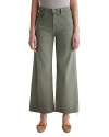 AG SAIGE HIGH RISE CROPPED JEANS IN SULFUR DRIED PARSLEY