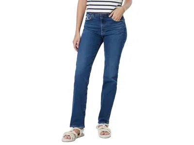 Ag Saige High-waist Straight Leg Jeans In 9 Years Elmhurst Women's Jeans 9 Years Elmhurst: 25 One Size In Blue