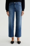 Ag Saige High Rise Wide Leg Cropped Jeans In 16 Years Postcard