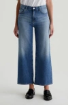 Ag Saige Wide Leg Crop Jeans In Bell Canyon In Bell Canyon