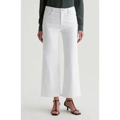 AG AG SAIGE MID RISE ANKLE WIDE LEG JEANS