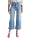 AG SAIGE MID RISE WIDE LEG CROP JEANS IN DANA POINT