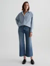Ag Saige Wide Leg Crop In Castlebay