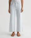 Ag Saige Wide Leg Crop Jean In Tide Pool In Multi