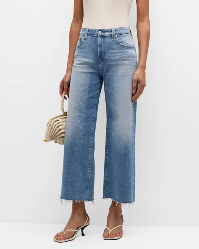 Ag Saige Wide-leg Crop Jeans In 22 Years Palma
