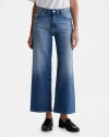 Ag Saige Wide Leg Crop Jeans In Bell Canyon In Bell Canyon
