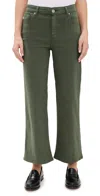 Ag Saige Wide Leg Crop Jeans Dark Thyme In Dark Thyme