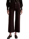 Ag Saige Mid Rise Ankle Wide Leg Jeans In Multi