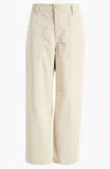 Ag Saige High Waist Ankle Wide Leg Corduroy Pants In Multi