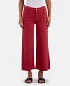 Ag Saige Wide Leg Crop In Red