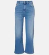 Ag Saige Wide-leg Jeans In Blue