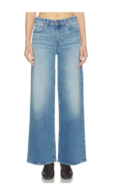 Ag Saige Wide Leg Jeans In Blue